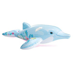 Dmuchany delfin na plażę do wody, basenu 175x66 cm 58535 INTEX