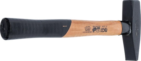 Młotek ślusarski 0,4 kg, trzonek z drewna hikorowego, BGS 52304