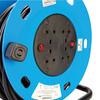 Przedłużacz bębnowy 13 A, 230 V, 4 gniazda, 50 m, Powermaster 934311
