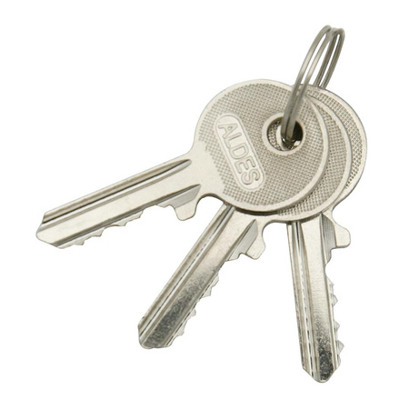 Zestaw kłódek z systemem jednego klucza, 4 szt., 40 mm, Silverline 675152