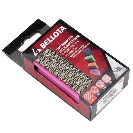 Blok diamentowy szlifierski do krawędzi ceramiki i gresu G60 BELLOTA