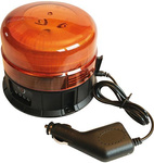Lampa ostrzegawcza obrotowa, akumulator 12/24 V, R65