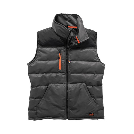 Kamizelka ocieplana Worker, ciemno szara, Rozmiar XL, Scruffs T54601