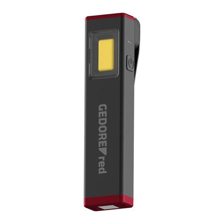 Mini lampa robocza 300 lm z magnesami i klipsem, GEDORE RED, R95700089