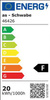 Reflektor LED IP 65 20W CHIP + podstawa