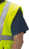 Kurtka ostrzegawcza softshell rozmiar L neonowy żółty