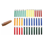 Zestaw noży tokarskich HSS 38 szt., BGS 9925