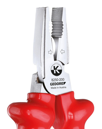 Szczypce tnące uniwersalne z izolacją zanurzeniową VDE 200 mm Gedore VDE 8250-200, 6720250