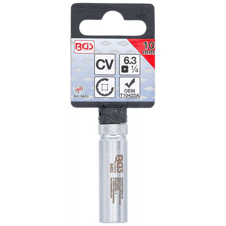 Klucz nasadowy do podciśnieniowego regulatora zapłonu w turbosprężarkach VAG 10 mm, BGS 9453