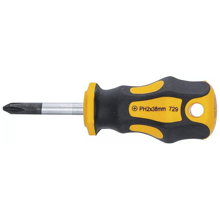 Wkrętak krzyżakowy gaźnikowy PH2 x 38 mm, BGS Diy 729