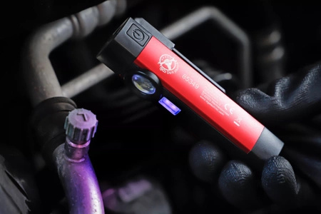 Lampa ręczna COB-LED / UV aluminiowa 1 W, BGS Diy 85349