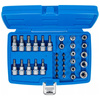 Zestaw bitów i nasadek 10 mm (3/8") Torx 34 szt., BGS 5021