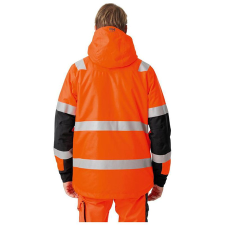 Kurtka zimowa ALNA ostrzegawczy pomarańcz/heban rozmiar XL Helly Hansen