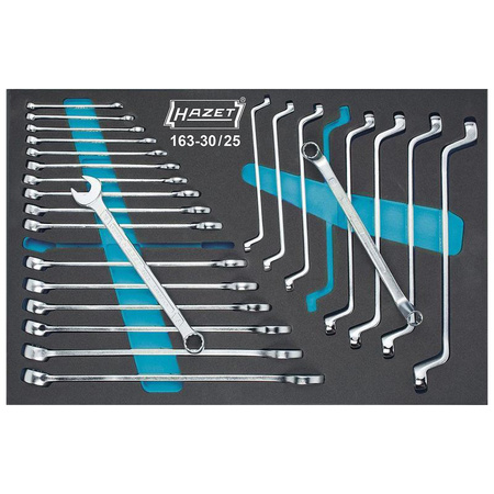 Wózek narzędziowy z 204 narzędziami, 7 szuflad, kółka 125 mm 178N-7/204 HAZET