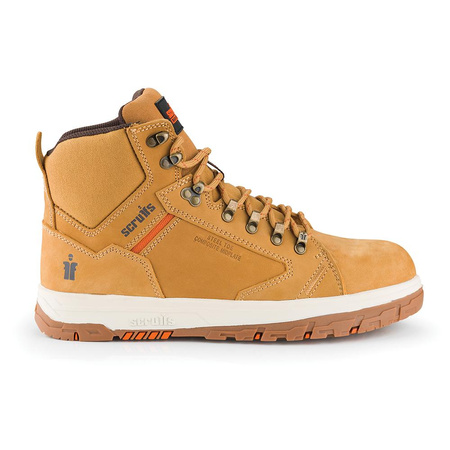 Buty ochronne Nevis, jasnobrązowe, Rozmiar 47 (12), Scruffs T55056