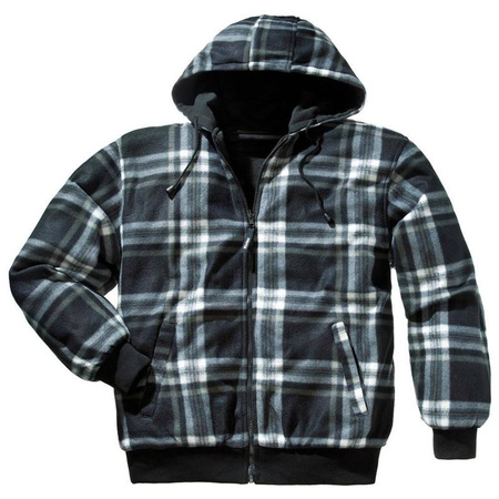 Kurtka bluza robocza dwustronna kaptur polar XXL