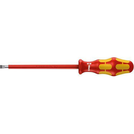 Wkrętak izolowany płaski 4 x 0,8 x 150 mm z końcówką Lasertip 160 i VDE Wera