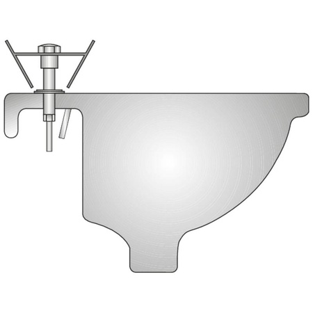 Klucz do nakrętek baterii stojących 260 mm z napędem sześciokątnym i wymiennymi końcówkami, Gedore 316500, 2829274
