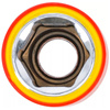 Nasadka sześciokątna VDE 18 mm; napęd 12,5 mm (1/2"), BGS 72068
