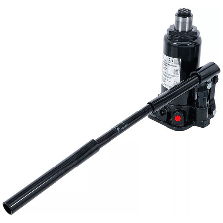 Hydrauliczny podnośnik samochodowy butelkowy 5 t, BGS Diy 84532