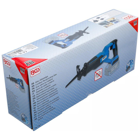 Akumulatorowa piła szablasta bezszczotkowa 18 V bez akumulatora, BGS 7367