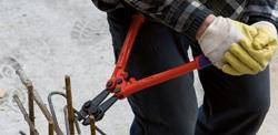 Nożyce dźwigniowe do prętów z wymienną głowicą tnąca z rękojeściami wielokomponentowymi 460 mm KNIPEX 71 72 460