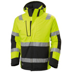 Kurtka zimowa ALNA ostrzegawczo żółto-hebanowa rozmiar XL Helly Hansen