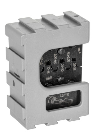 Moduł do zaciskania płaskich końcówek przewodów 0,1-1 mm², Gedore 8140-09, 1830635
