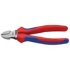 Szczypce tnące boczne z rękojeściami wielokomponentowymi 180 mm KNIPEX 
70 02 180
