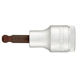 Nasadka wktętakowa 1/2" d.śrub z gniaz.6-kat. z kulista główka 8x60mm GEDORE