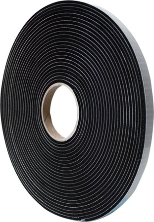 Taśma uszczelniająca EPDM gr.3mm czarna 9mm/10m