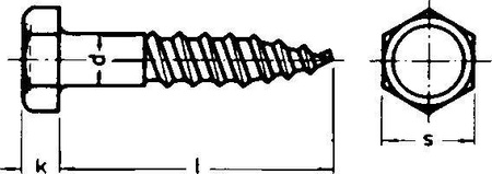 Wkręty do drewna DIN 571 ocynk 12x40mm 100szt E-NORMpro