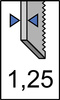 Brzeszczot do wyrzynarki T 244 D Bosch opakowanie 100 szt. Speed for Wood