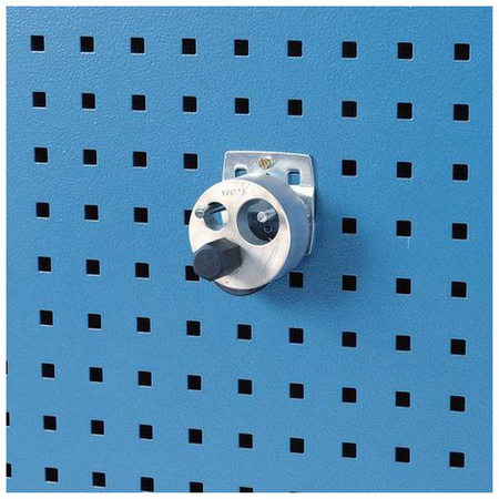 Hak narzędziowy podwójny z prostym trzpieniem 6 x 50 mm do tablicy narzędziowej, Gedore 1500 H 19-50, 2008416