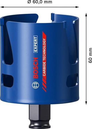 Otwornica EXPERT 60mm Bosch Carbide EXPERT Bosch