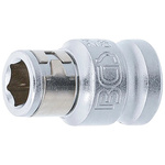Adapter z kulką gniazdo czworokątne 10 mm (3/8"), napęd sześciokątny 8 mm (5/16"), BGS 292