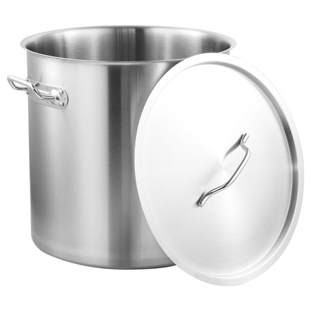 Garnek gastronomiczny ze stali nierdzewnej Ø40 cm, pojemność 50 l KINGHoff