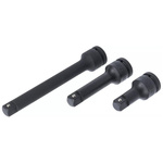 Zestaw przedłużek udarowych czworokąt/sześciokąt 20 mm (3/4") 3 szt., BGS 8840