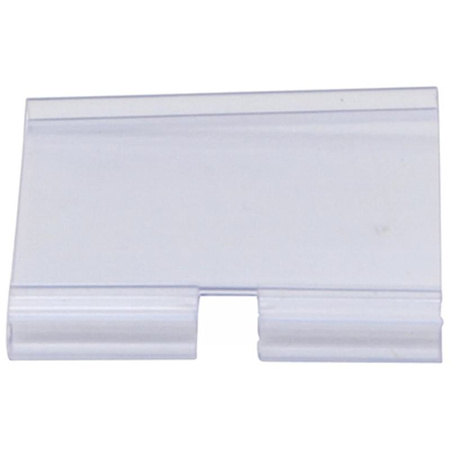 Kieszeń na etykiety, tworzywo sztuczne 52 x 40 mm, BGS 89924