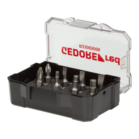 Zestaw bitów 1/4"PH+SL+imbus z magnetycznym uchwytem, 9 elementów, GEDORE RED, R33005009
