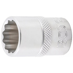 Dwunastokątna nasadka 18 mm; napęd 12,5 mm (1/2"), BGS 10638