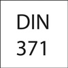 Wygniatak do gwintów DIN371 TiN, kształt C 6GX M4 FORMAT