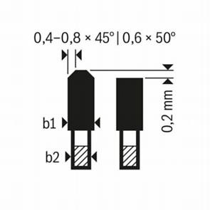 Tarcza pilarska do laminatu 190x30x2,6mm 56Z (2608644135) BOSCH