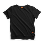 Damski T-shirt Trade, czarny, Rozmiar 46, Scruffs T55284