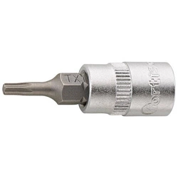Nasadka wkrętakowa 1/4'' do śrub TORX T10 FORTIS