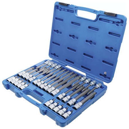 Zestaw 32 nasadek z bitem Torx Plus TP20-70, napęd 12,5 mm (1/2"), BGS 5190
