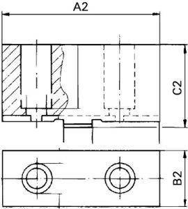 Zest.szczęk wiert.do 3- szczęk.uchw.tok.DIN6350AB 100mm RÖHM