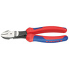 Szczypce tnące boczne o zwiększonym przełożeniu z rękojeściami wielokomponentowymi 200 mm KNIPEX 
74 02 200