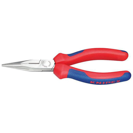 Szczypce płaskie półokrągłe z rękojeściami wielokomponentowymi 160 mm KNIPEX 
25 02 160