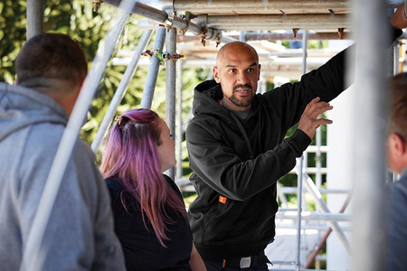 Bluza robocza z kapturem, czarna Eco Worker, Rozmiar S, Scruffs T55402